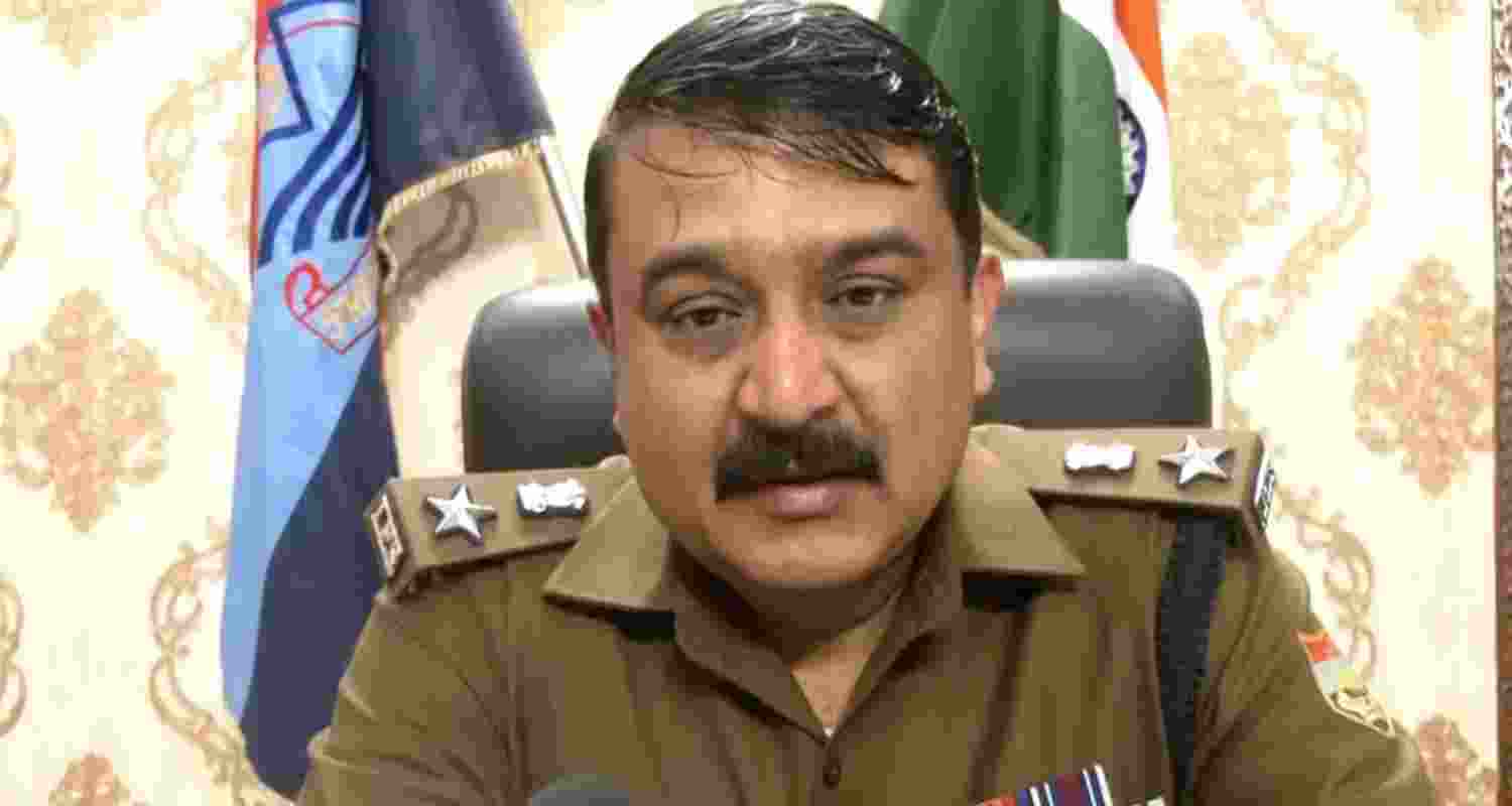 Dehradun SSP Ajay Singh. Dehradun SSP Ajay Singh.