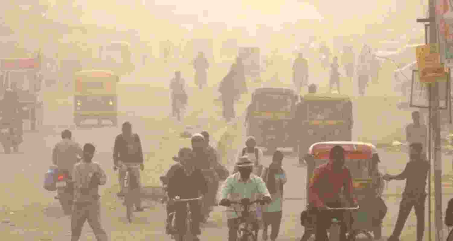 AQI.in has termed the air in NCR as bad as smoking over 9.8 cigarettes a day for Gurugram residents, and 9.2 for those in Delhi. AQI.in has termed the air in NCR as bad as smoking over 9.8 cigarettes a day for Gurugram residents, and 9.2 for those in Delhi.