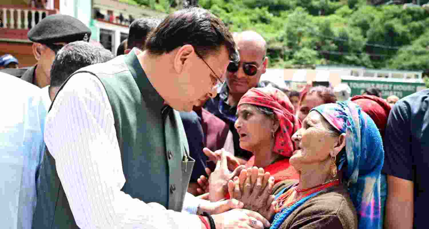 Dhami reviews relief operations in disaster-hit Syanachatti. Dhami reviews relief operations in disaster-hit Syanachatti.