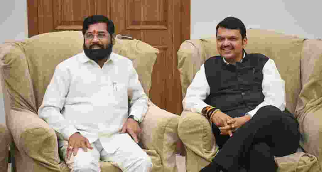 Maharashtra Chief Minister Eknath Shinde and Deputy Chief Minister Devendra Fadnavis. (PTI Photo) Maharashtra Chief Minister Eknath Shinde and Deputy Chief Minister Devendra Fadnavis. (PTI Photo)