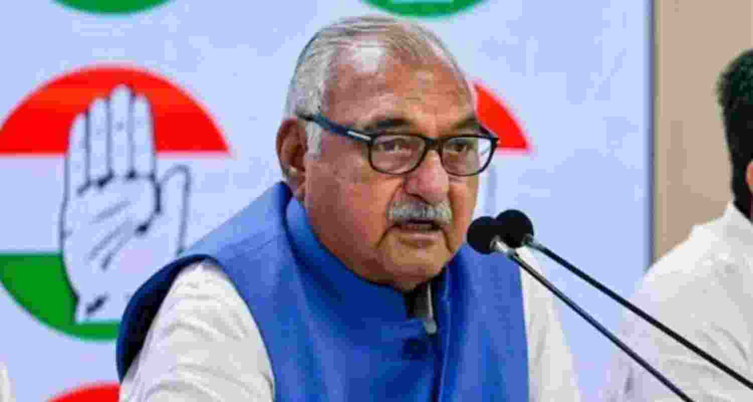 Former chief minister Bhupinder Singh Hooda. Former chief minister Bhupinder Singh Hooda.