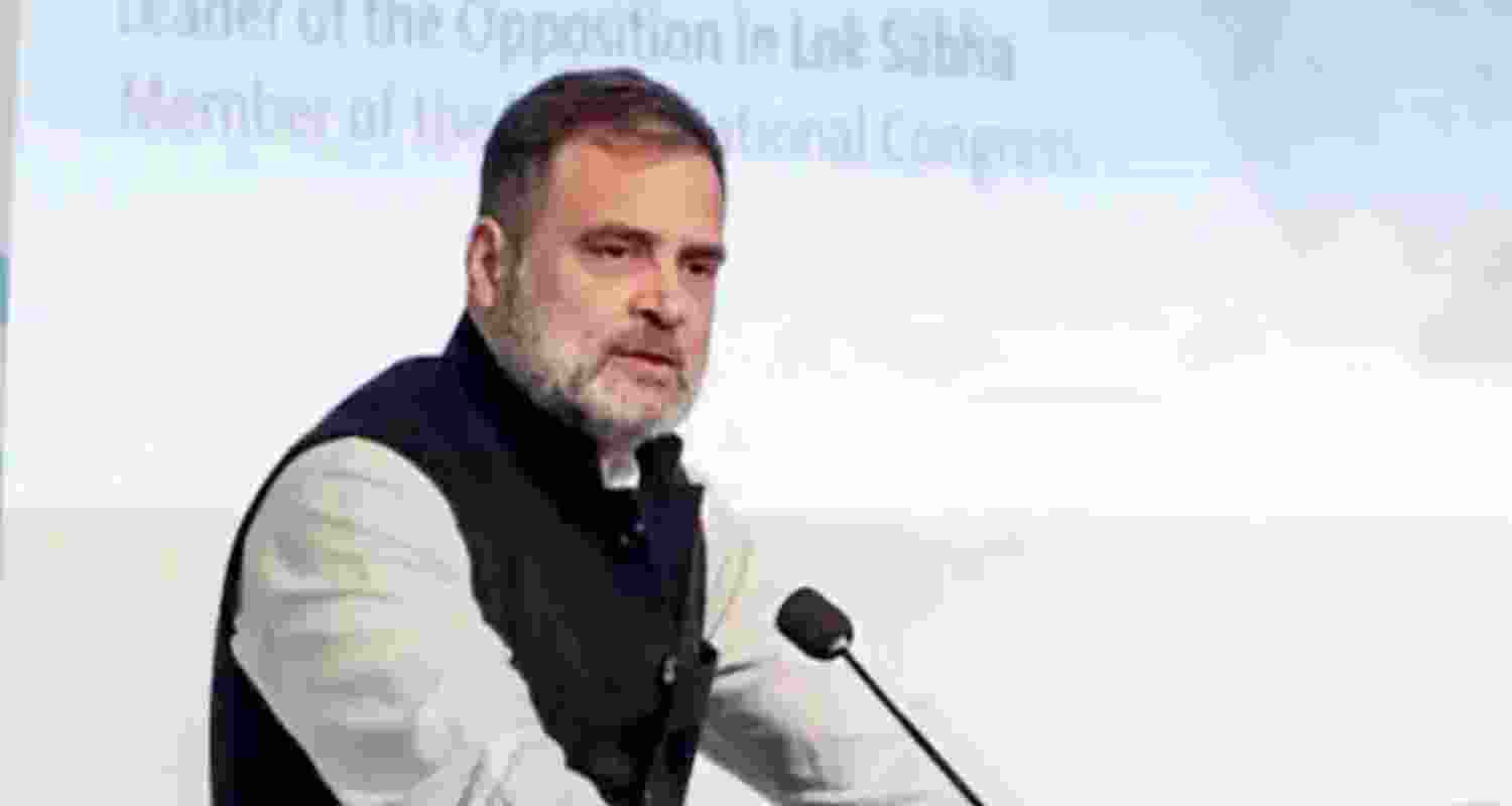 Titled ‘Politics is the art of listening’, the video showed Gandhi addressing a school of students, saying the Opposition has to find ways to counter attacks on the democratic system and the “weaponisation” of the institutional framework while maintaining that his party was not fighting the BJP, but their “capture” of the institutional structure Titled ‘Politics is the art of listening’, the video showed Gandhi addressing a school of students, saying the Opposition has to find ways to counter attacks on the democratic system and the “weaponisation” of the institutional framework while maintaining that his party was not fighting the BJP, but their “capture” of the institutional structure