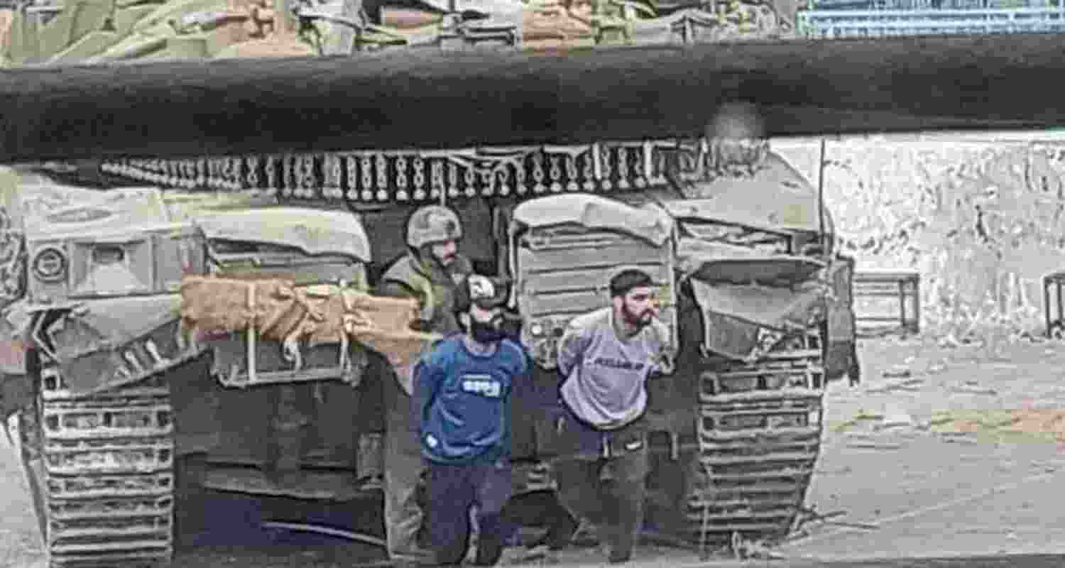 The report highlights how Israeli soldiers flouted the international law that bars the use of civilians as human shields The report highlights how Israeli soldiers flouted the international law that bars the use of civilians as human shields