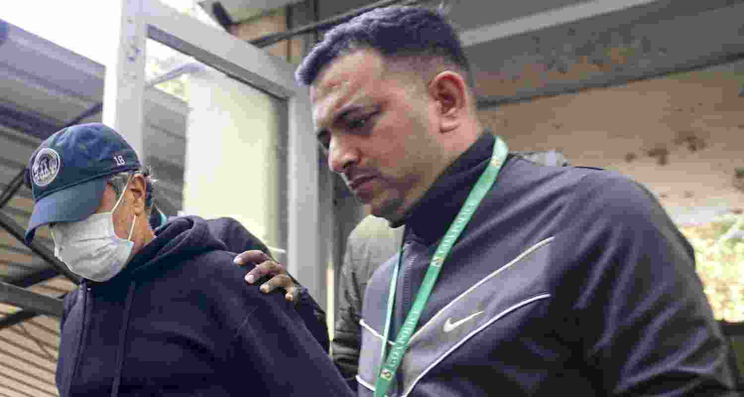 Meanwhile, their partner, Ajay Gupta, was brought to Goa from Delhi on a transit remand on Wednesday night for questioning after being produced before Additional Chief Judicial Magistrate, Vinod Joshi, in Delhi earlier in the day Meanwhile, their partner, Ajay Gupta, was brought to Goa from Delhi on a transit remand on Wednesday night for questioning after being produced before Additional Chief Judicial Magistrate, Vinod Joshi, in Delhi earlier in the day