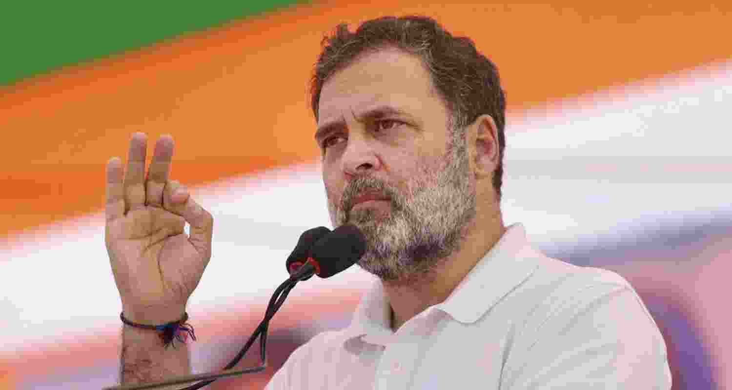 He also slammed the NDA government in the state and its chief minister, Nitish Kumar, of turning the youth of Bihar into labourers He also slammed the NDA government in the state and its chief minister, Nitish Kumar, of turning the youth of Bihar into labourers