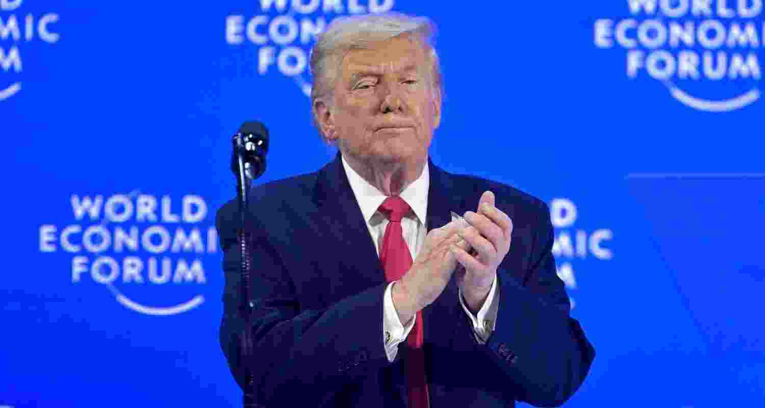 This came shortly after he said that the US would not use force to pursue control of Greenland, sending US stock markets soaring This came shortly after he said that the US would not use force to pursue control of Greenland, sending US stock markets soaring