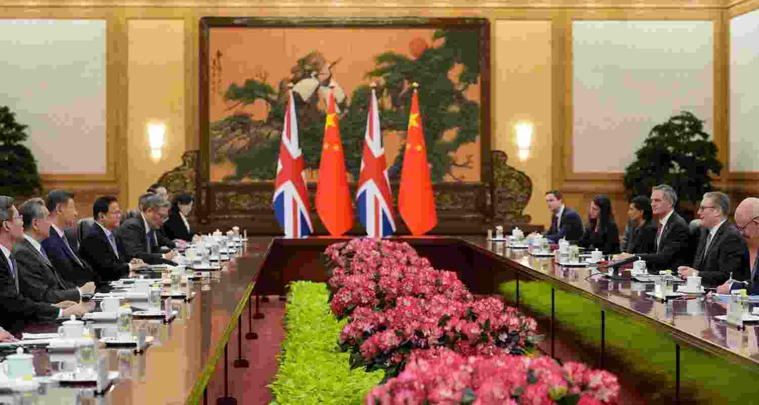Starmer and Jinping had last met in November 2024 on the sidelines of the G20 Summit in Brazil Starmer and Jinping had last met in November 2024 on the sidelines of the G20 Summit in Brazil