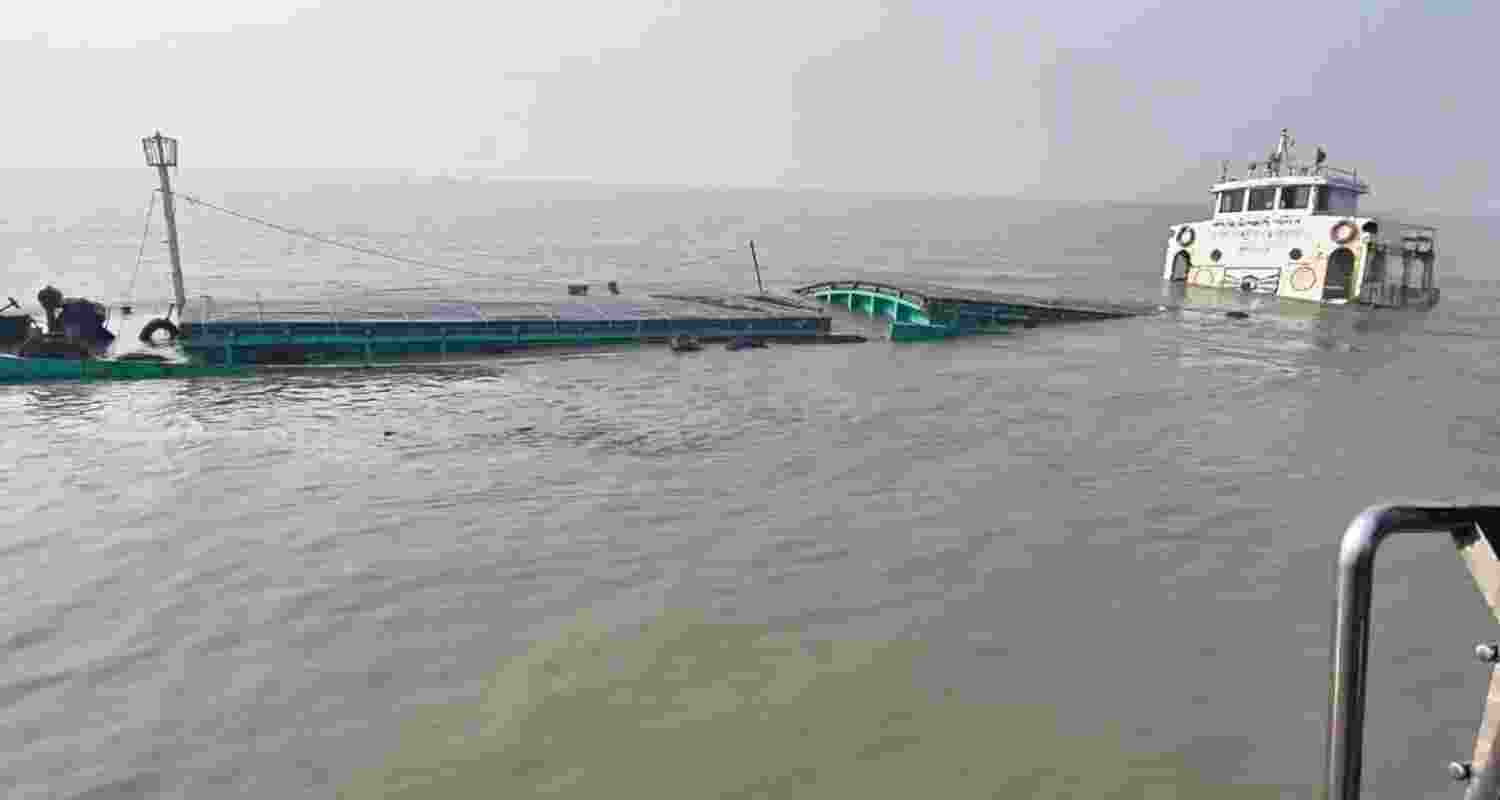 The administration is also closely monitoring the situation to ensure that no oil or hazardous substances have leaked into the river The administration is also closely monitoring the situation to ensure that no oil or hazardous substances have leaked into the river