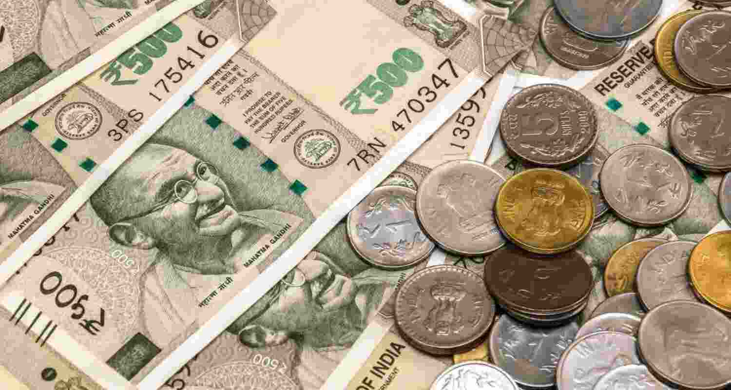 On Monday, the rupee had settled nine paise higher at 87.93 against the greenback On Monday, the rupee had settled nine paise higher at 87.93 against the greenback