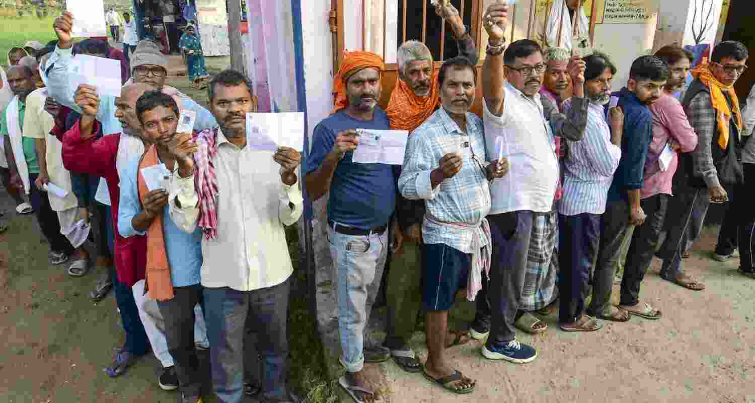 Meanwhile, the capital city of Patna saw the lowest voter turnout so far, with only 23.71 per cent voters Meanwhile, the capital city of Patna saw the lowest voter turnout so far, with only 23.71 per cent voters