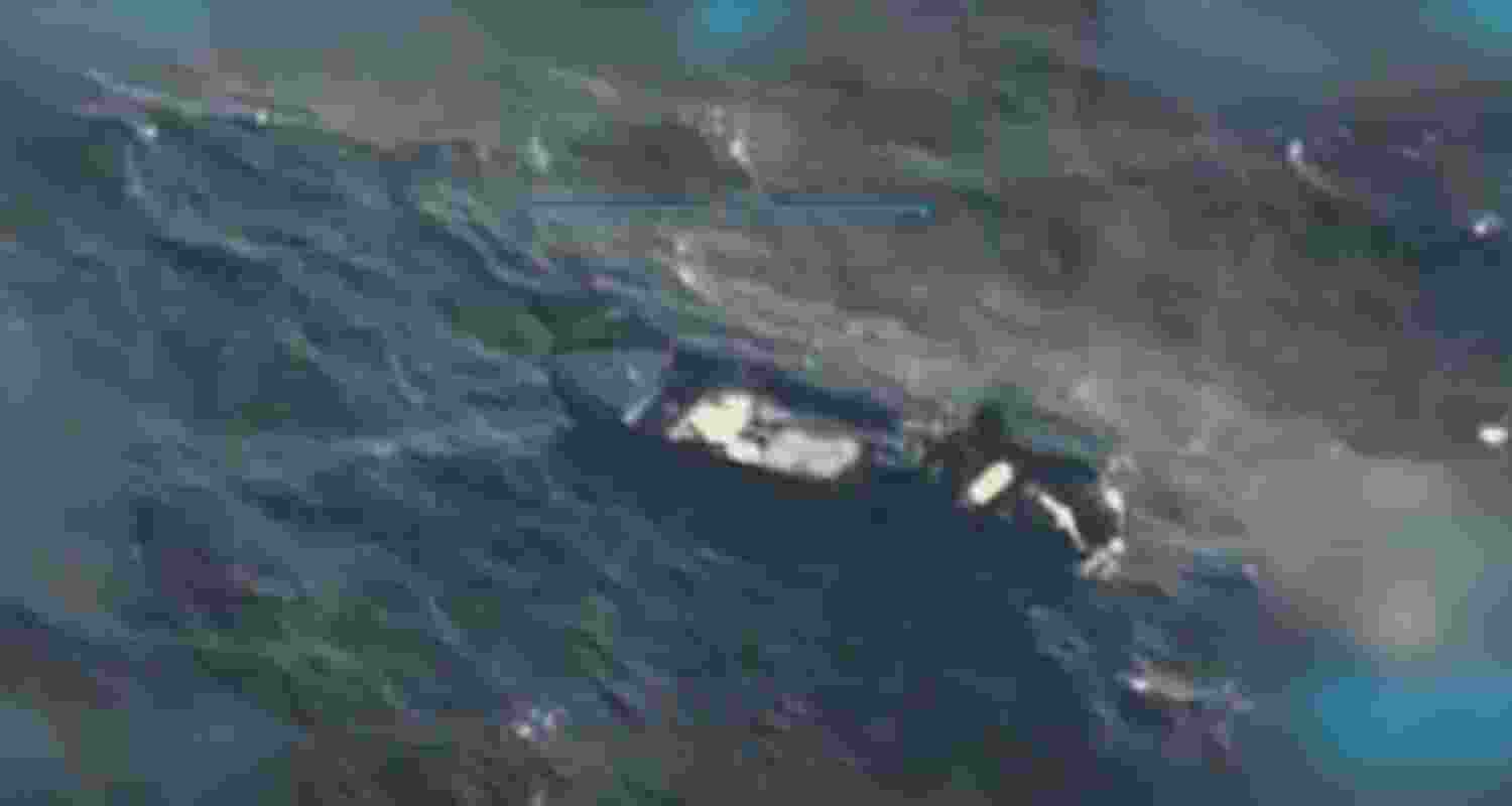 There were four casualties in Thursday’s strike, according to the social media post There were four casualties in Thursday’s strike, according to the social media post