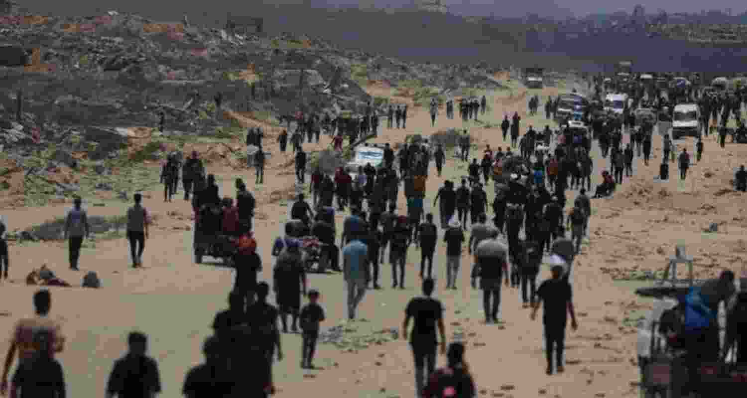 UNRWA says over 282,000 Gaza homes were destroyed or damaged in Israel’s two-year war. UNRWA says over 282,000 Gaza homes were destroyed or damaged in Israel’s two-year war.