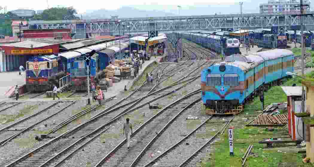 A view of the Guwahati railway station in Assam. A view of the Guwahati railway station in Assam.