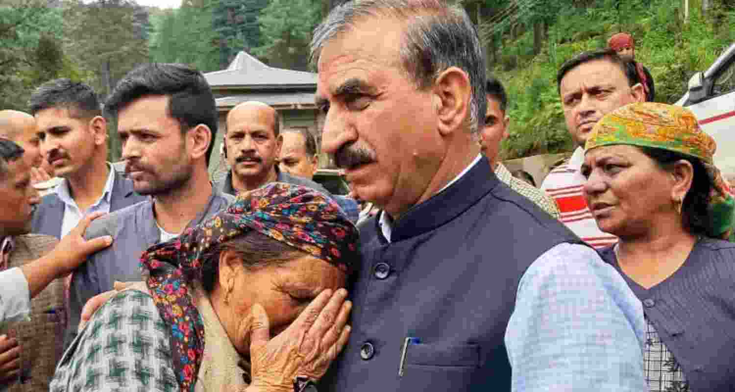 Himachal Pradesh Chief Minister Sukhvinder Singh Sukhu has said a discussion was held with the Home Minister regarding the disaster that struck Himachal Pradesh. Himachal Pradesh Chief Minister Sukhvinder Singh Sukhu has said a discussion was held with the Home Minister regarding the disaster that struck Himachal Pradesh.