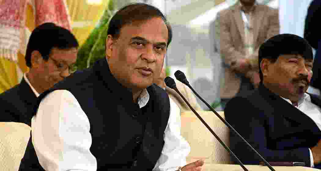 A file photo of Assam Chief Minister Himanta Biswa Sarma. A file photo of Assam Chief Minister Himanta Biswa Sarma.