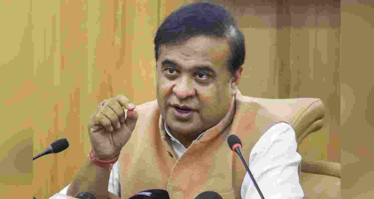 Assam Chief Minister Himanta Biswa Sarma - file image. Assam Chief Minister Himanta Biswa Sarma - file image.