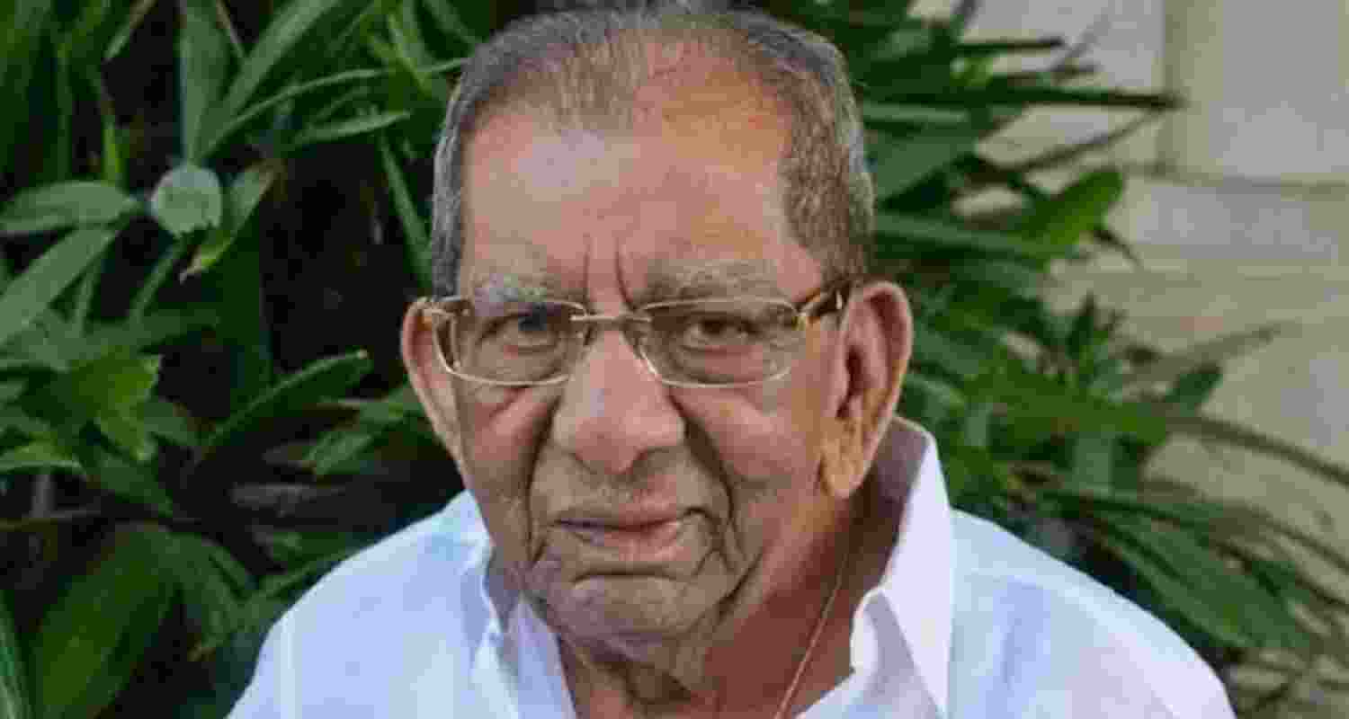 Late Congress MLA Shamanur Shivashankarappa. Late Congress MLA Shamanur Shivashankarappa.