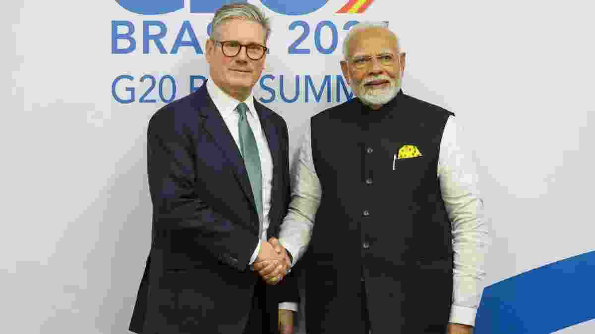 India, UK eye FTA, deeper ties after G20 Modi-Starmer meet India, UK eye FTA, deeper ties after G20 Modi-Starmer meet