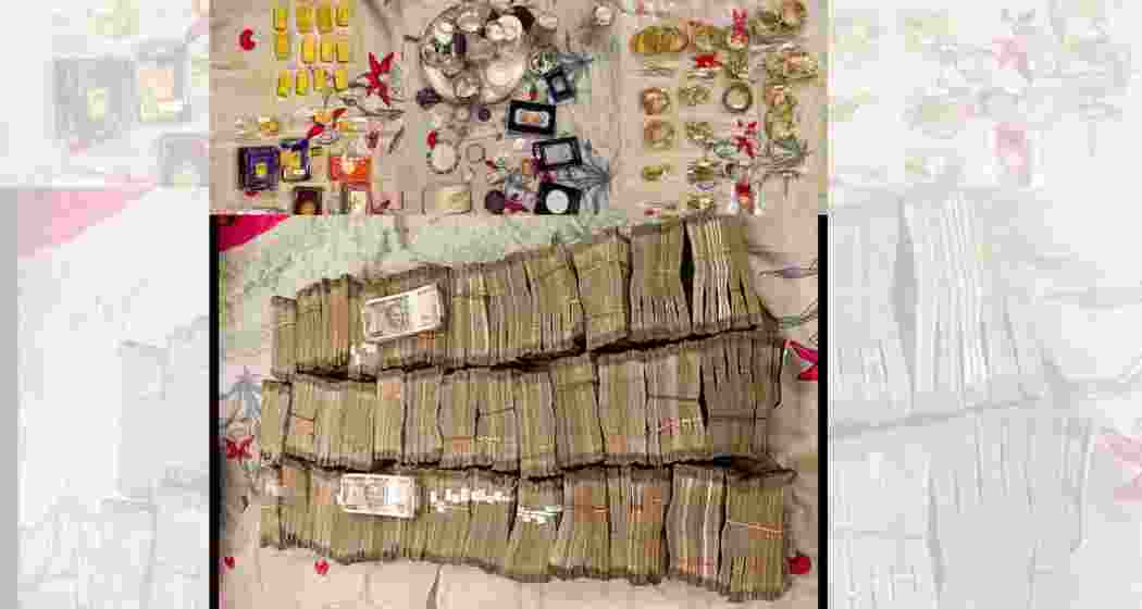 The CBI seized around Rs one crore cash and around 3.5 kilogram gold and 2 kg silver during searches at the residence of senior Indian Revenue Service (IRS) officer Amit Kumar Singal who was arrested along with his associate in connection with alleged bribery case of Rs 25 lakh. The CBI seized around Rs one crore cash and around 3.5 kilogram gold and 2 kg silver during searches at the residence of senior Indian Revenue Service (IRS) officer Amit Kumar Singal who was arrested along with his associate in connection with alleged bribery case of Rs 25 lakh.