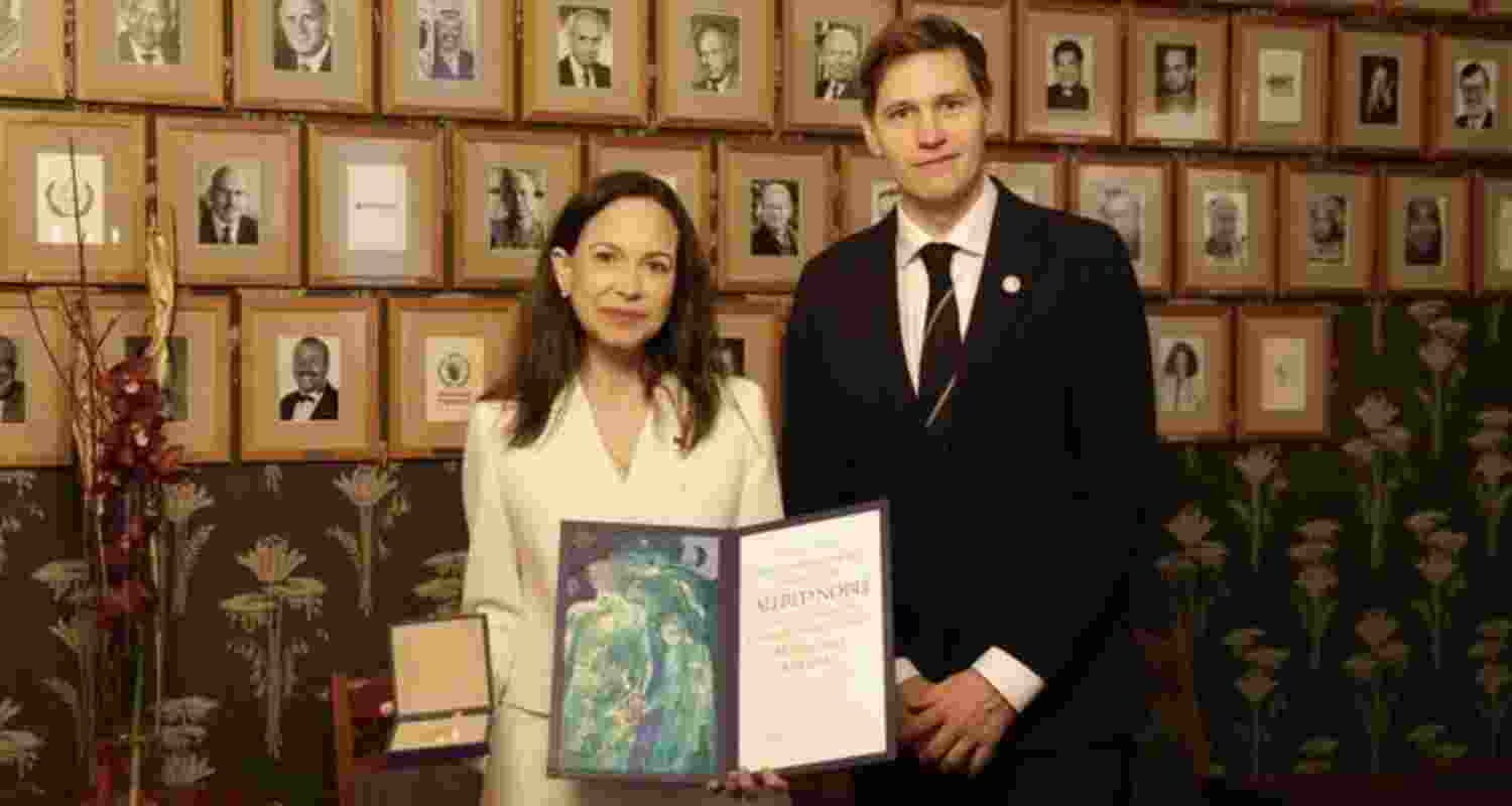 Venezuela opposition leader Maria Corina Machado welcomes pressure on Maduro. Venezuela opposition leader Maria Corina Machado welcomes pressure on Maduro.