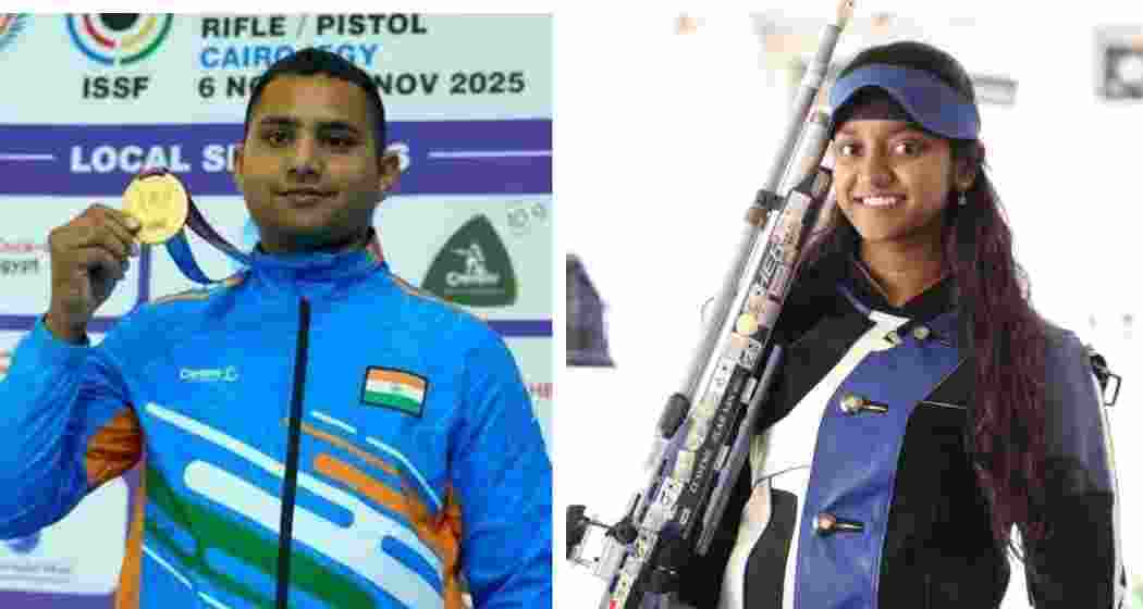 Ravinder Singh and Elavenil Valarivan delivered India’s opening-day medals at the ISSF World Championships in Cairo. Ravinder Singh and Elavenil Valarivan delivered India’s opening-day medals at the ISSF World Championships in Cairo.