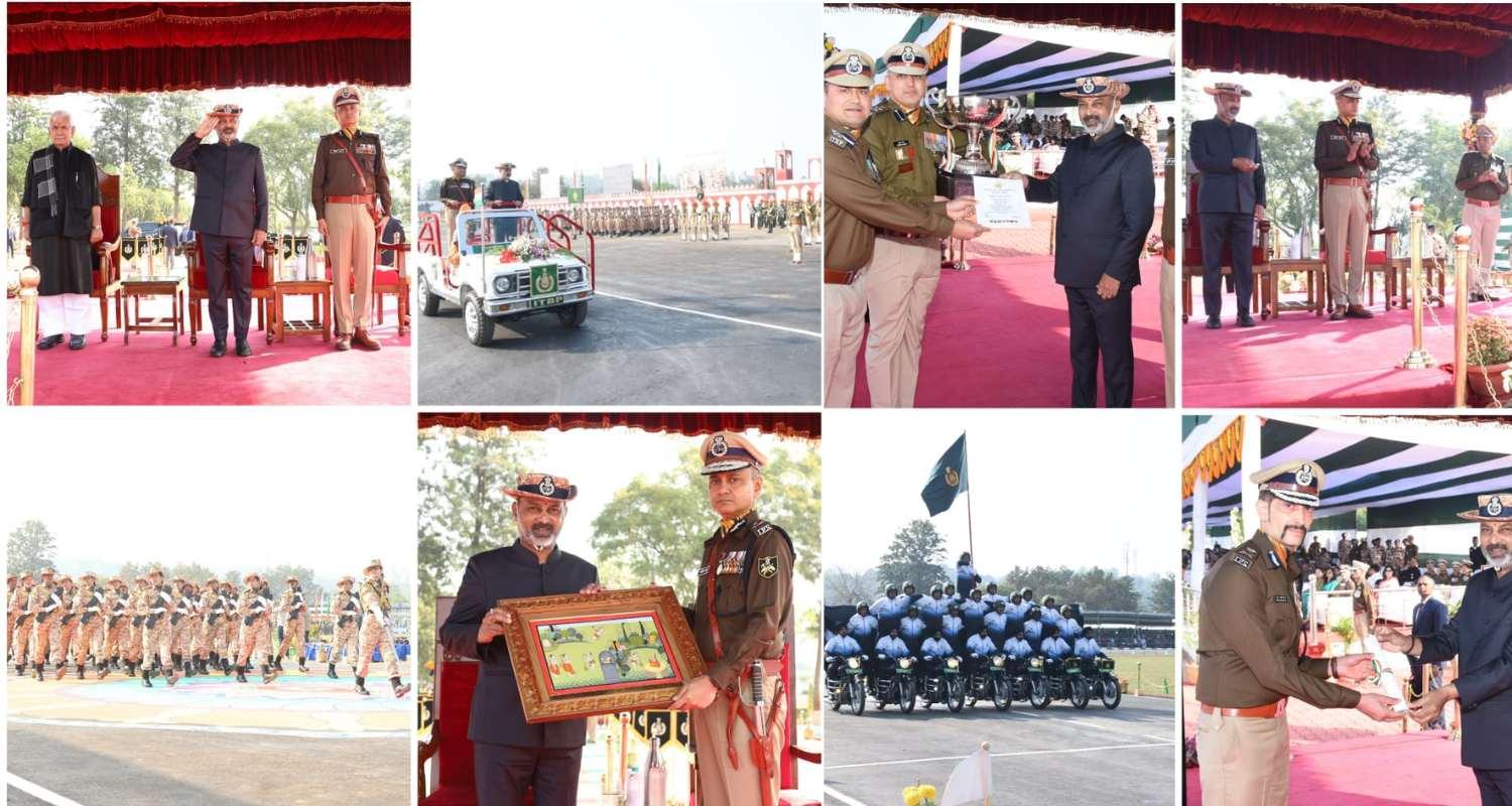 ITBP marked its 64th Raising Day in Udhampur with a grand parade. ITBP marked its 64th Raising Day in Udhampur with a grand parade.