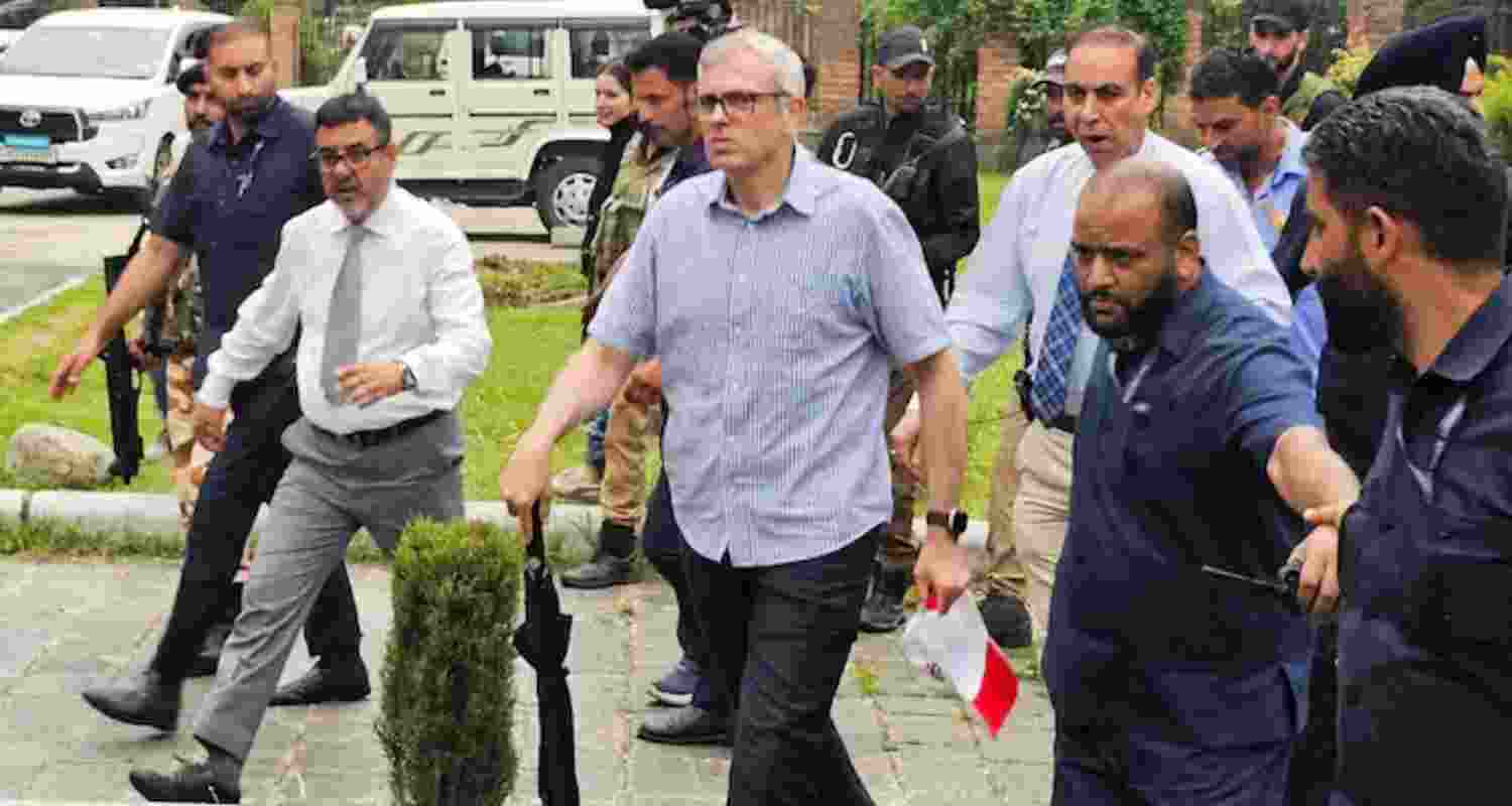 Jammu and Kashmir Chief Minister Omar Abdullah. Jammu and Kashmir Chief Minister Omar Abdullah.