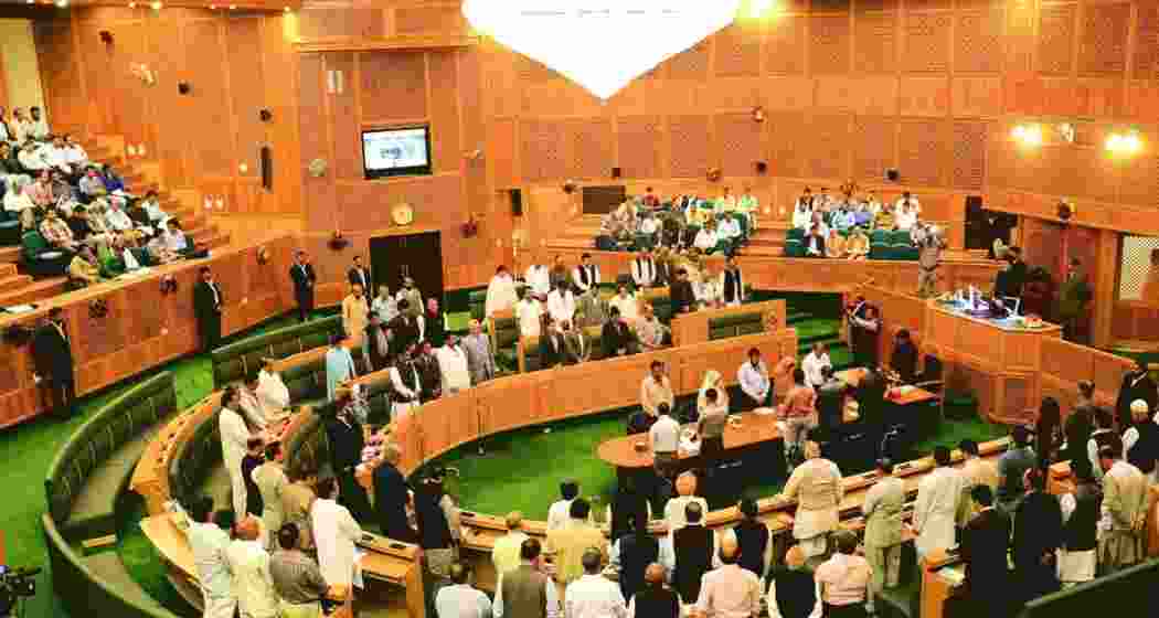J&K Assembly proceedings underway. Representative image. J&K Assembly proceedings underway. Representative image.