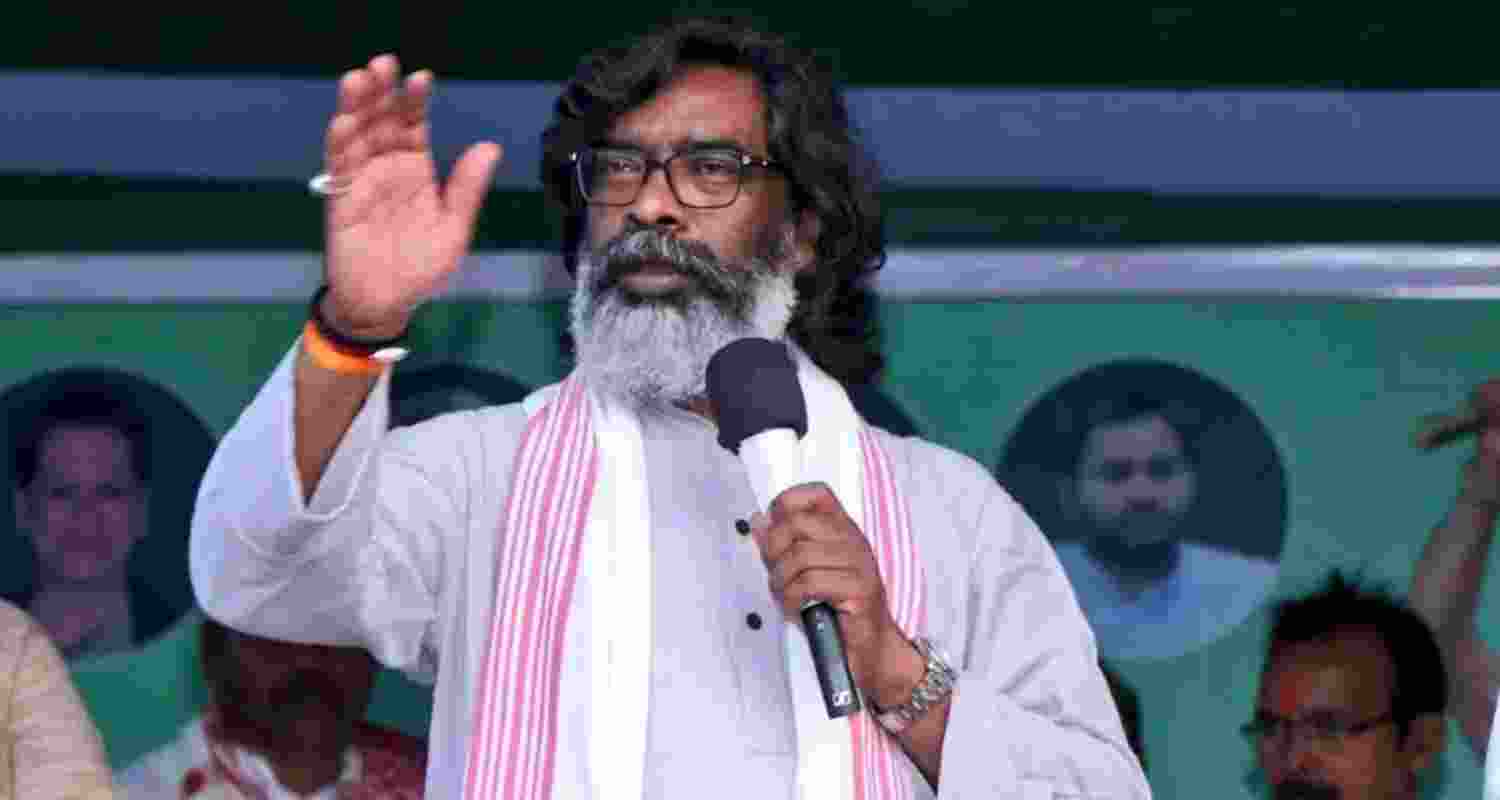 Chief Minister of Jharkhand Hemant Soren - file image. Chief Minister of Jharkhand Hemant Soren - file image.