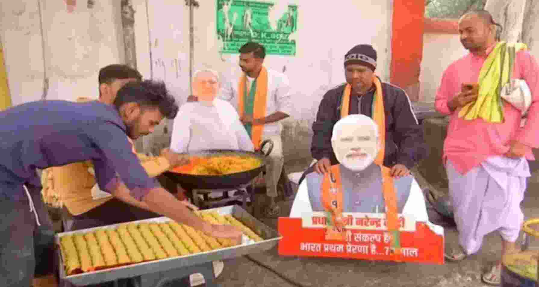 A confectioner in Patna confirmed the order, stating that BJP workers had requested 501 kg of the traditional Indian sweetmeat, which is scheduled for delivery on the morning of November 14. A confectioner in Patna confirmed the order, stating that BJP workers had requested 501 kg of the traditional Indian sweetmeat, which is scheduled for delivery on the morning of November 14.