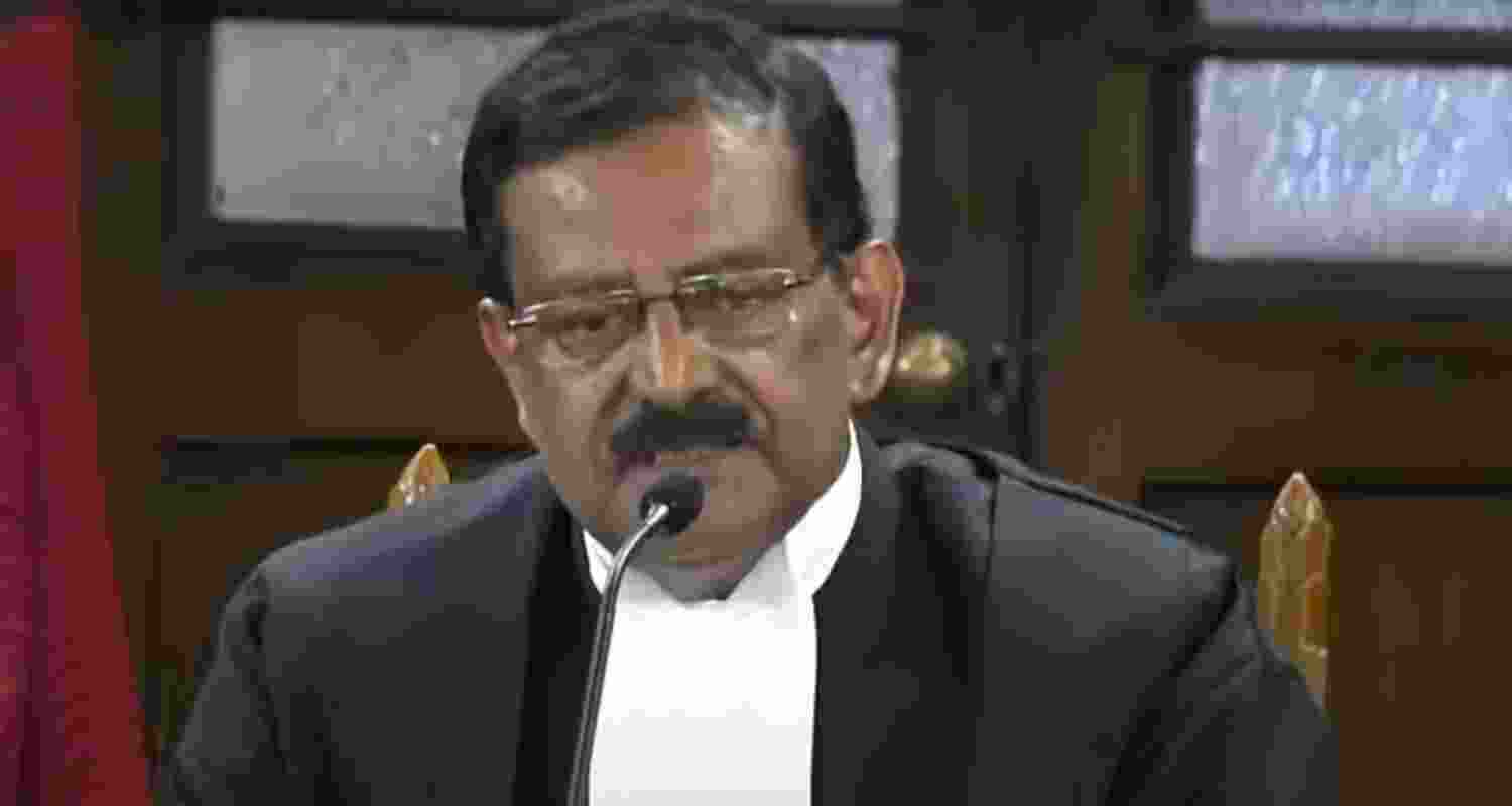 Justice Rabindranath Samanta - file image. Justice Rabindranath Samanta - file image.