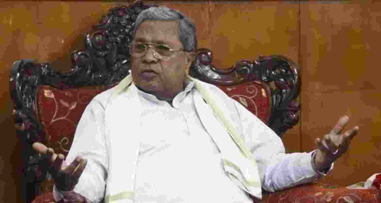 Karnataka Chief Minister Siddaramaiah. Karnataka Chief Minister Siddaramaiah.