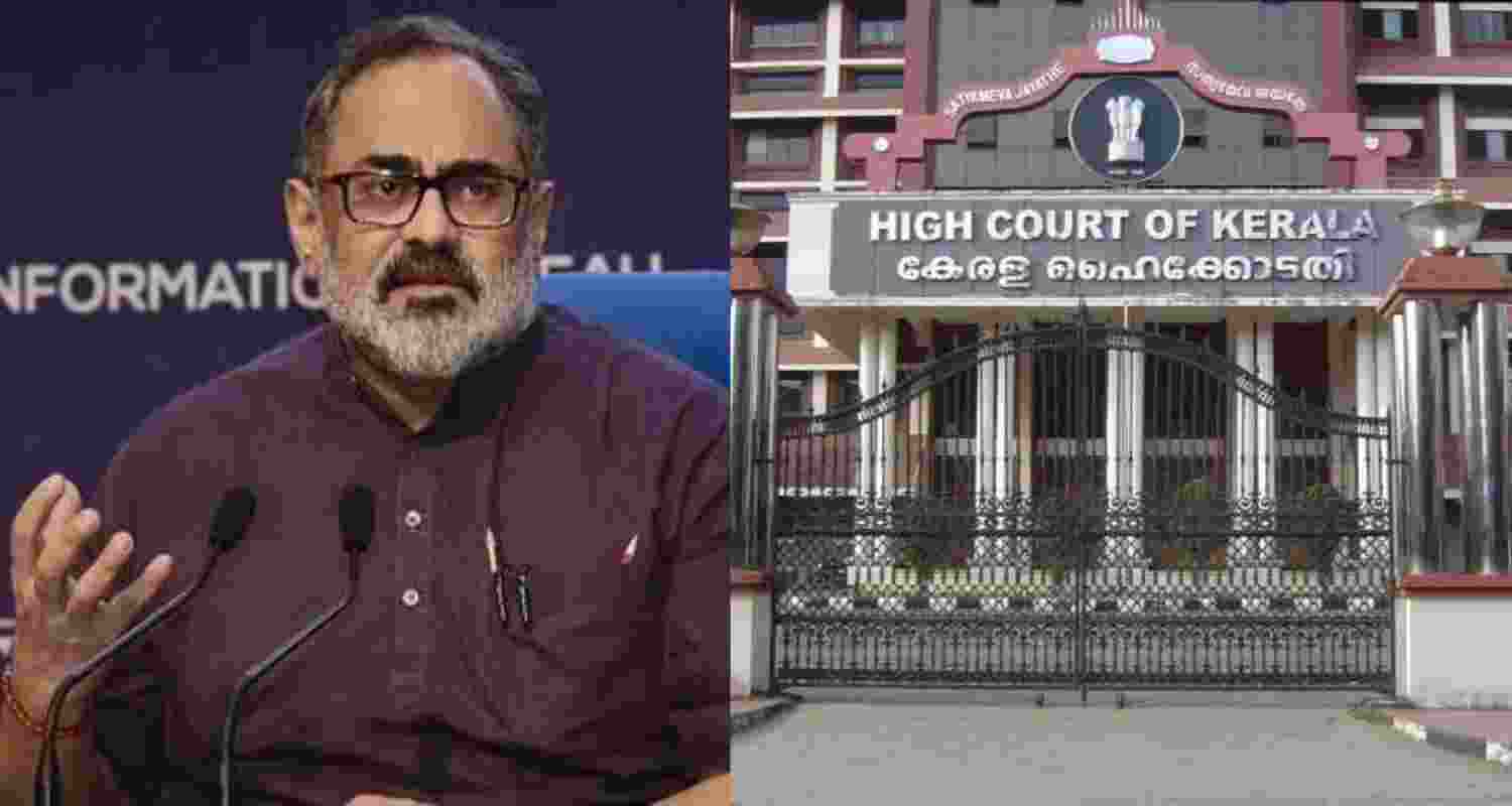 Bharatiya Janata Party leader Rajeev Chandrasekhar moved the Kerala High Court on Monday. Bharatiya Janata Party leader Rajeev Chandrasekhar moved the Kerala High Court on Monday.