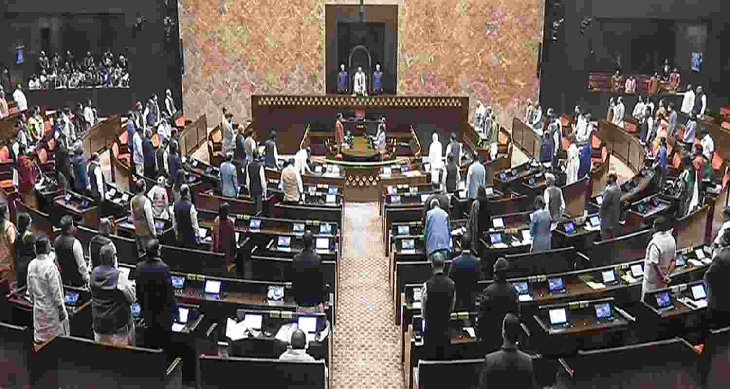 Visual from Lok Sabha. Visual from Lok Sabha.