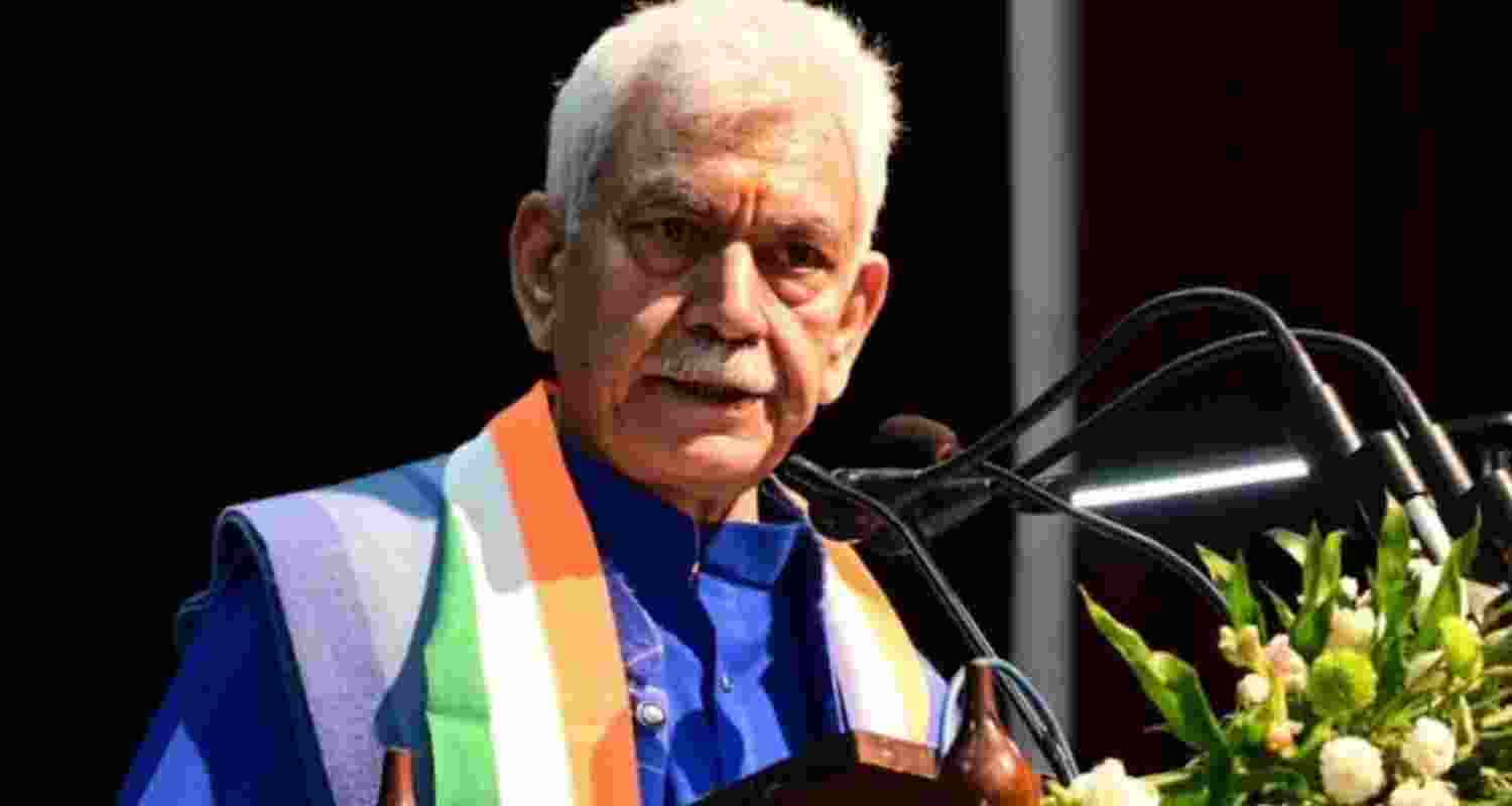 Lt Governor Manoj Sinha. Lt Governor Manoj Sinha.