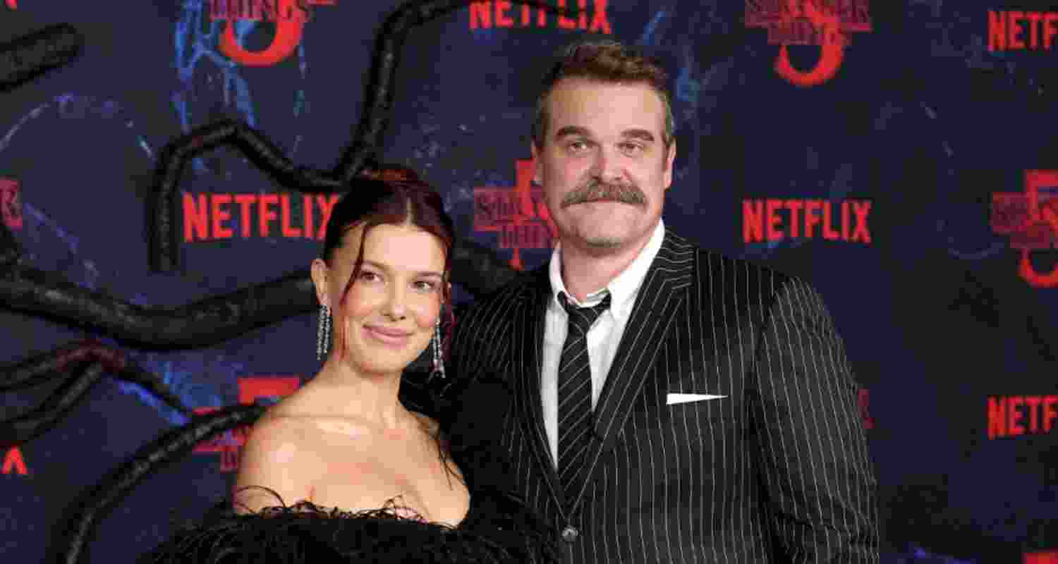 Millie Bobby Brown "felt safe" with David Harbour Millie Bobby Brown "felt safe" with David Harbour