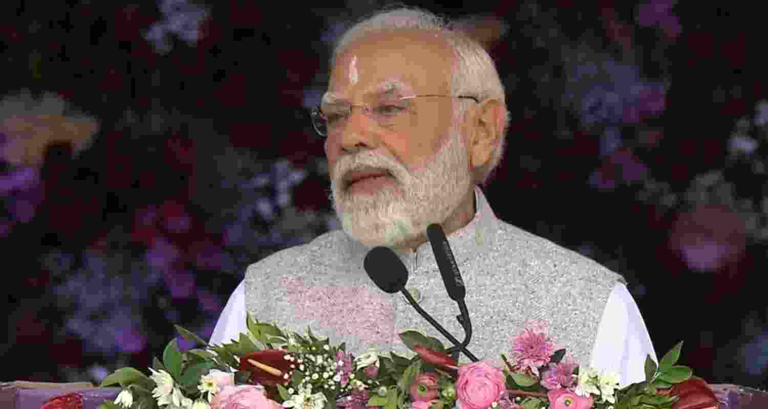 Prime Minister Narendra Modi will visit Puttaparthi, Andhra Pradesh, on Wednesday, to participate in the birth centenary celebrations of spiritual leader Sri Sathya Sai Baba. Prime Minister Narendra Modi will visit Puttaparthi, Andhra Pradesh, on Wednesday, to participate in the birth centenary celebrations of spiritual leader Sri Sathya Sai Baba.