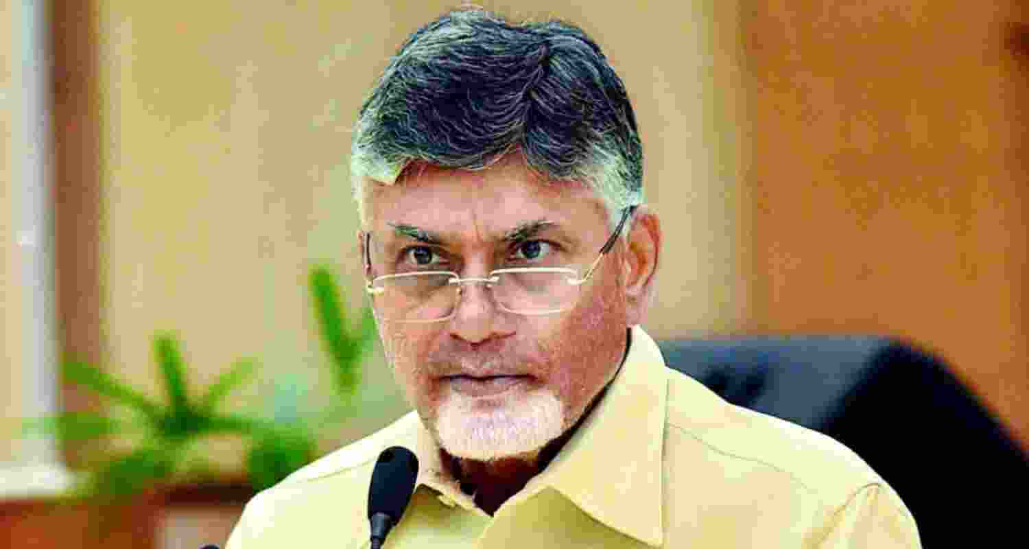 Andhra Pradesh Chief Minister N Chandrababu Naidu - file image. Andhra Pradesh Chief Minister N Chandrababu Naidu - file image.