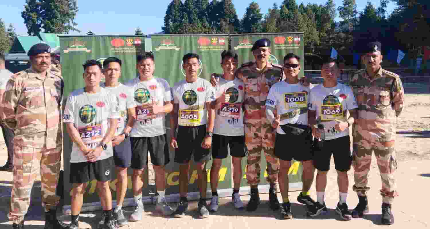 Army's ‘Ziro Honour Run’ pays tribute to 1962 war heroes.  Army's ‘Ziro Honour Run’ pays tribute to 1962 war heroes.