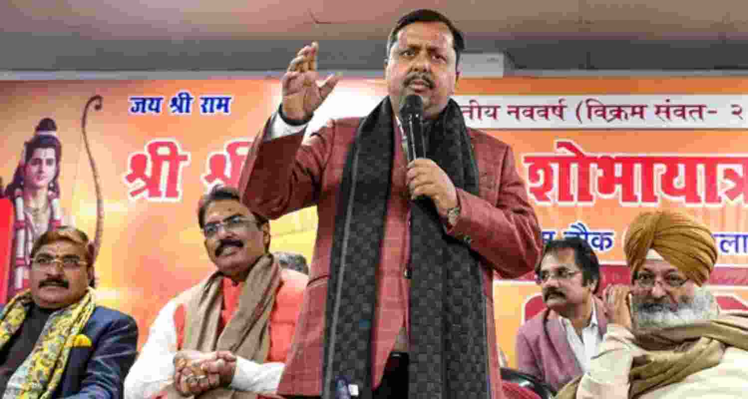 Bharatiya Janata Party national working president Nitin Nabin - file image. Bharatiya Janata Party national working president Nitin Nabin - file image.