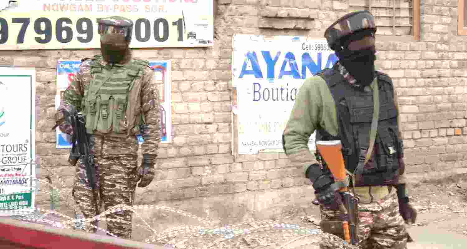 Central agencies collect samples from Nowgam blast site in J&K Central agencies collect samples from Nowgam blast site in J&K