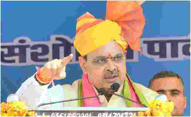 Rajasthan Chief Minister Bhajanlal Sharma in Khetri and Kalyanpura, part of the 'Dhanyavad Yatra' . Rajasthan Chief Minister Bhajanlal Sharma in Khetri and Kalyanpura, part of the 'Dhanyavad Yatra' .