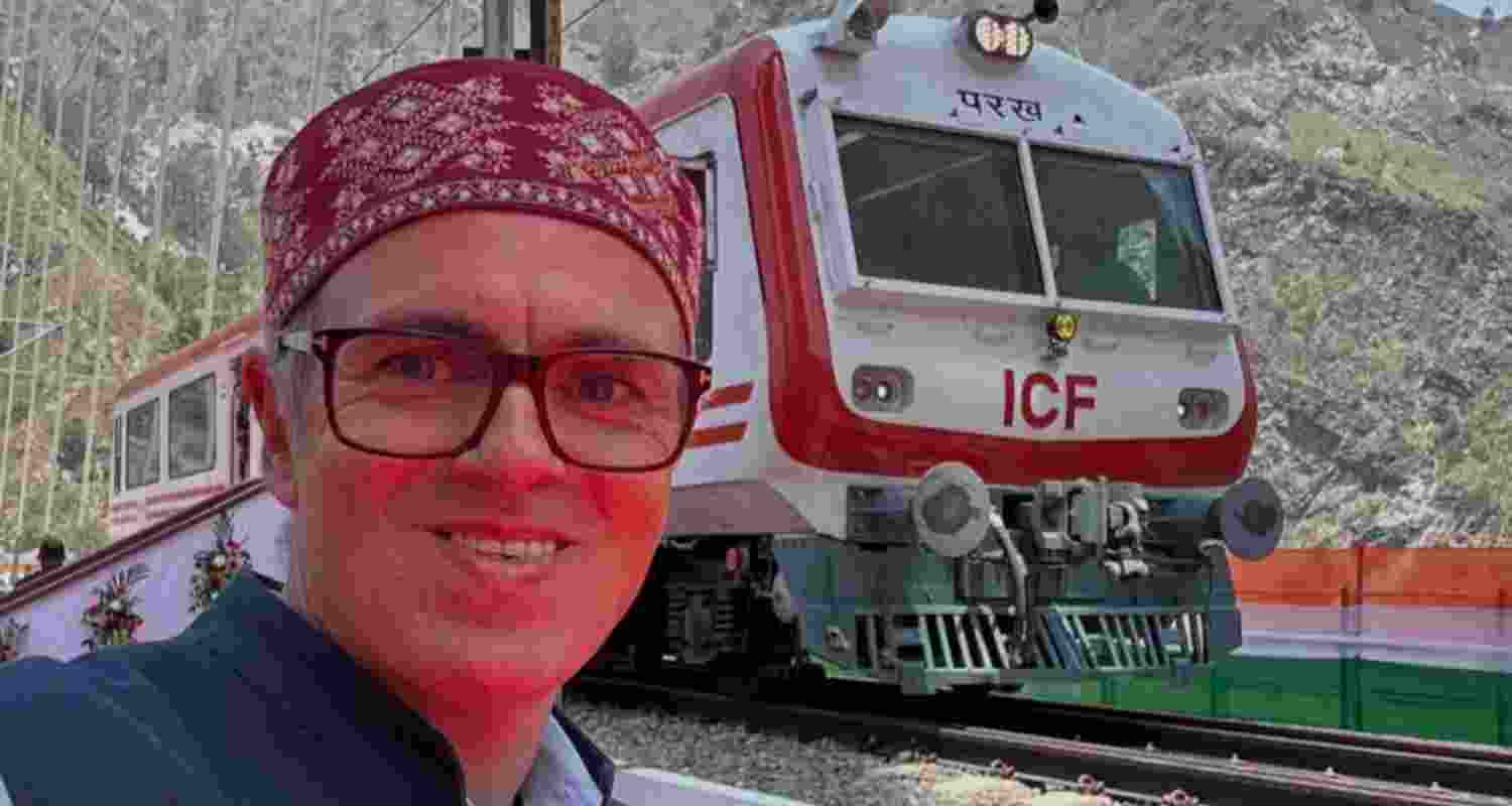 Omar revives statehood demand at Katra Vande Bharat Express event. Omar revives statehood demand at Katra Vande Bharat Express event.