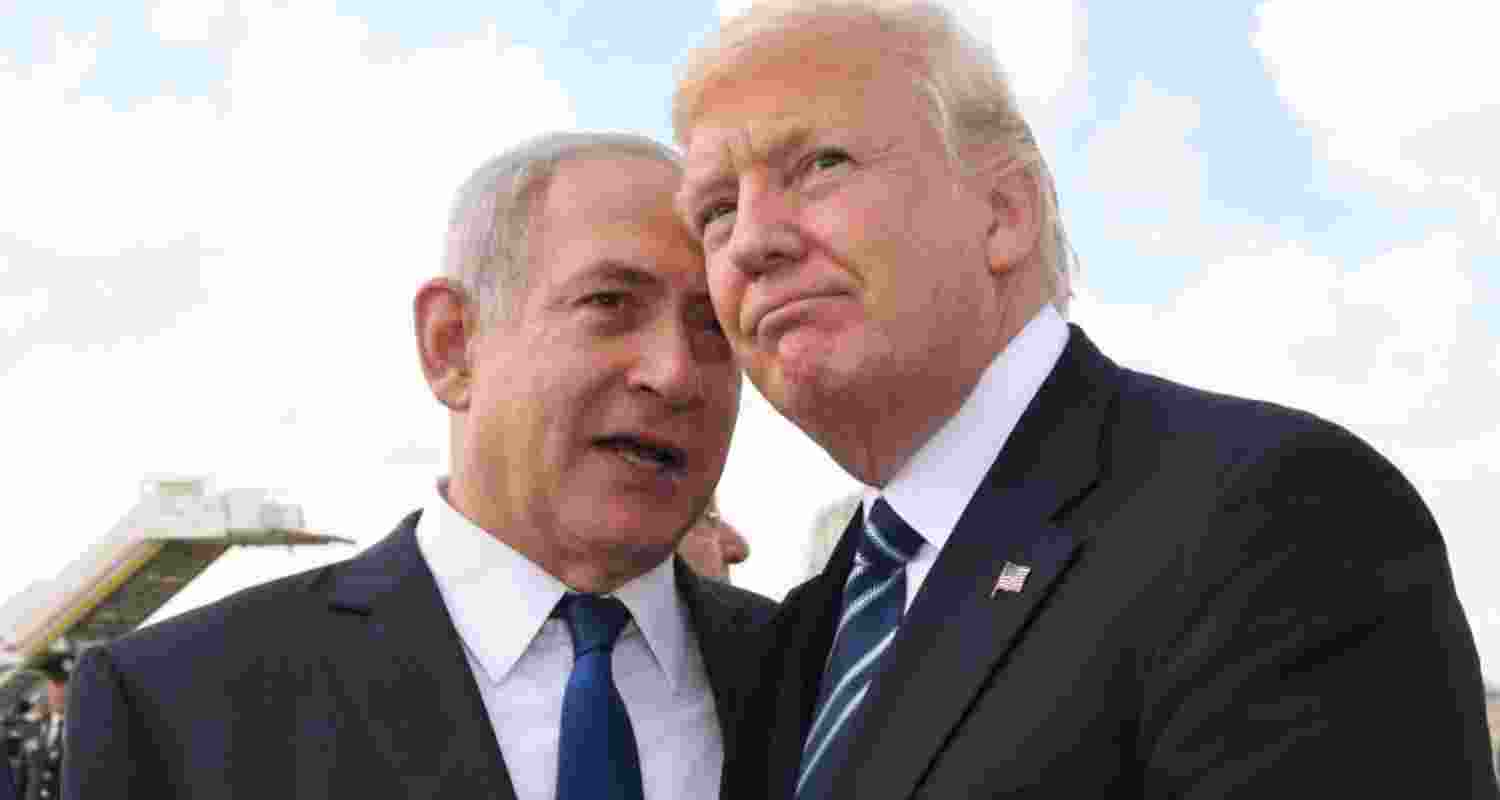 Only Donald Trump appears to have the power to force Israel to agree a ceasefire. Only Donald Trump appears to have the power to force Israel to agree a ceasefire.