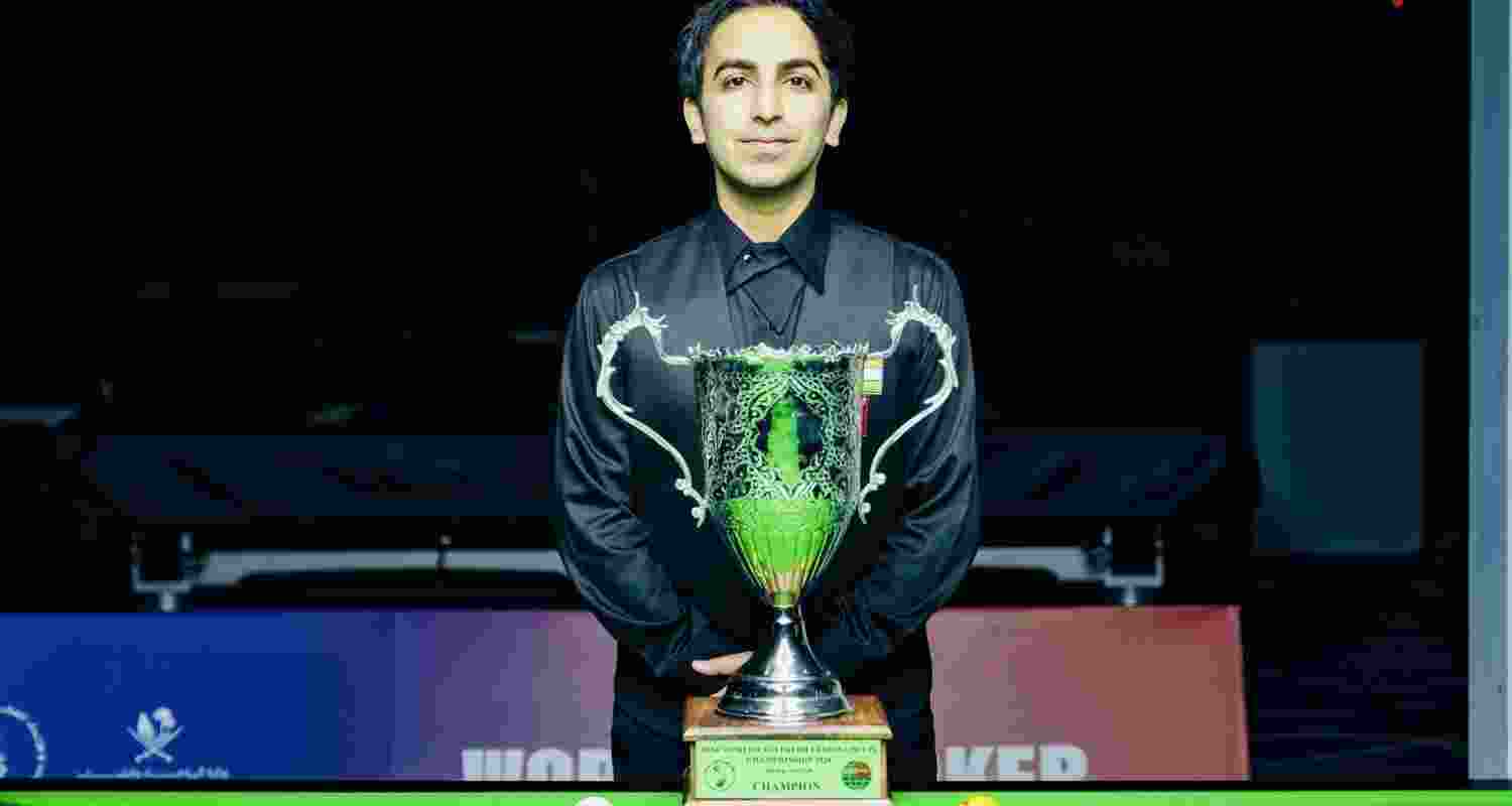 Pankaj Advani. Image: X. Pankaj Advani. Image: X.