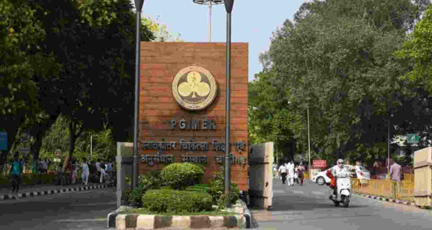 PGIMER Chandigarh inducts 287 ex-servicemen as security staff. PGIMER Chandigarh inducts 287 ex-servicemen as security staff.