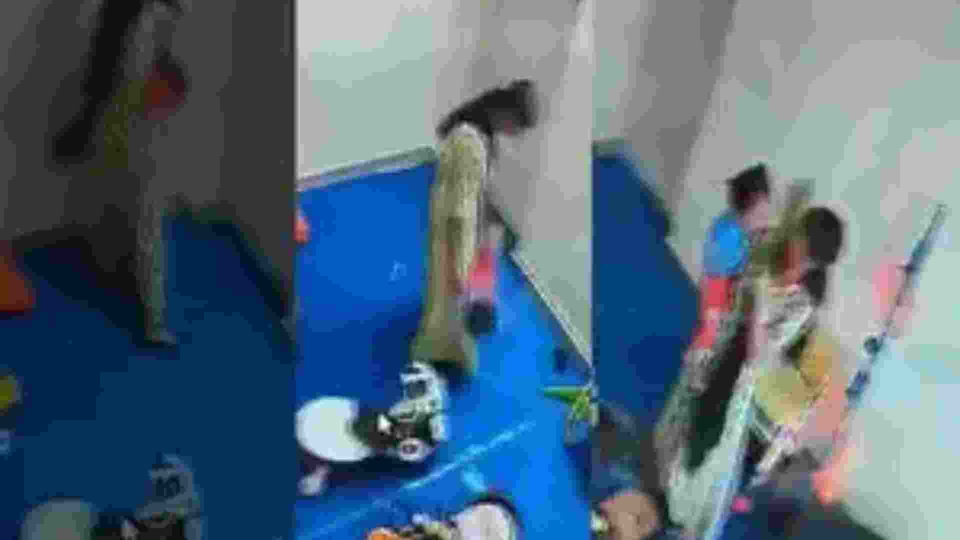 Noida shocker: Day care home attendant beats, bites toddler Noida shocker: Day care home attendant beats, bites toddler