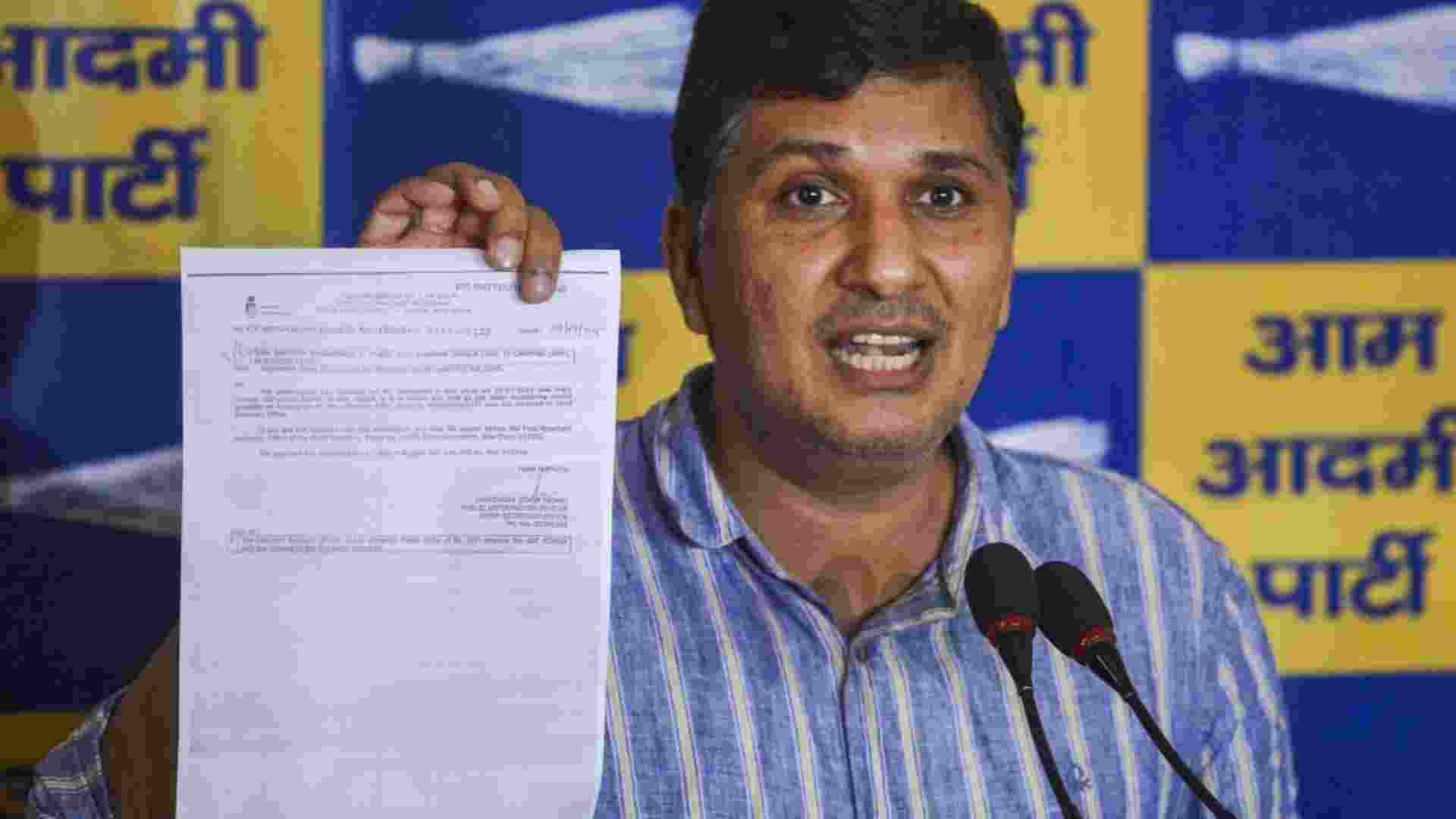 ED raids on Bhardwaj fuels political bickering between AAP, BJP ED raids on Bhardwaj fuels political bickering between AAP, BJP