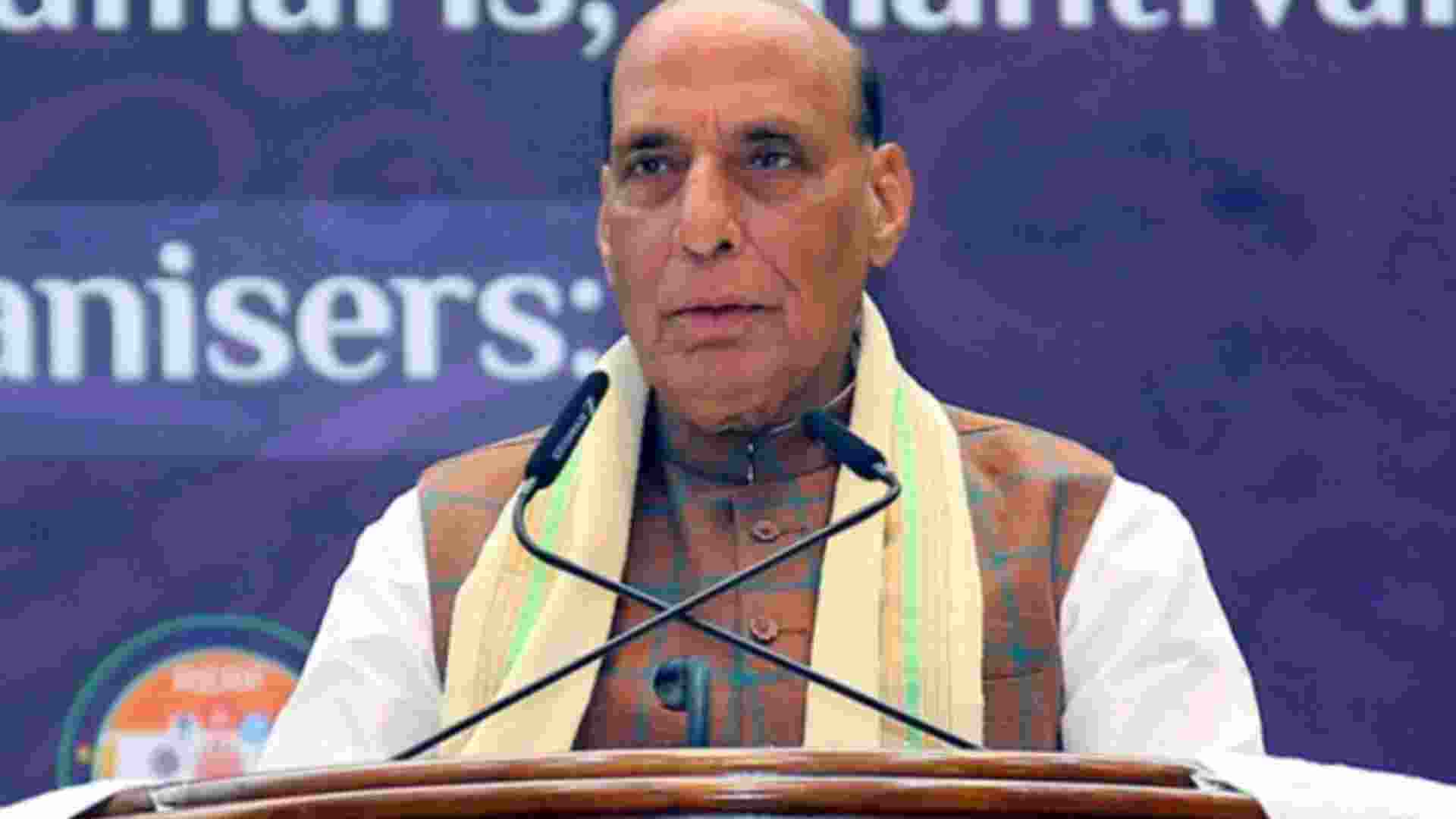DM Rajnath Singh's plane on way to Jammu faces mid air tech snag DM Rajnath Singh's plane on way to Jammu faces mid air tech snag