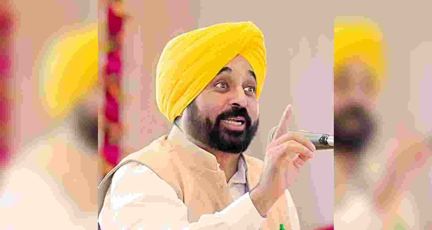 Punjab Chief Minister Bhagwant Singh. Punjab Chief Minister Bhagwant Singh.